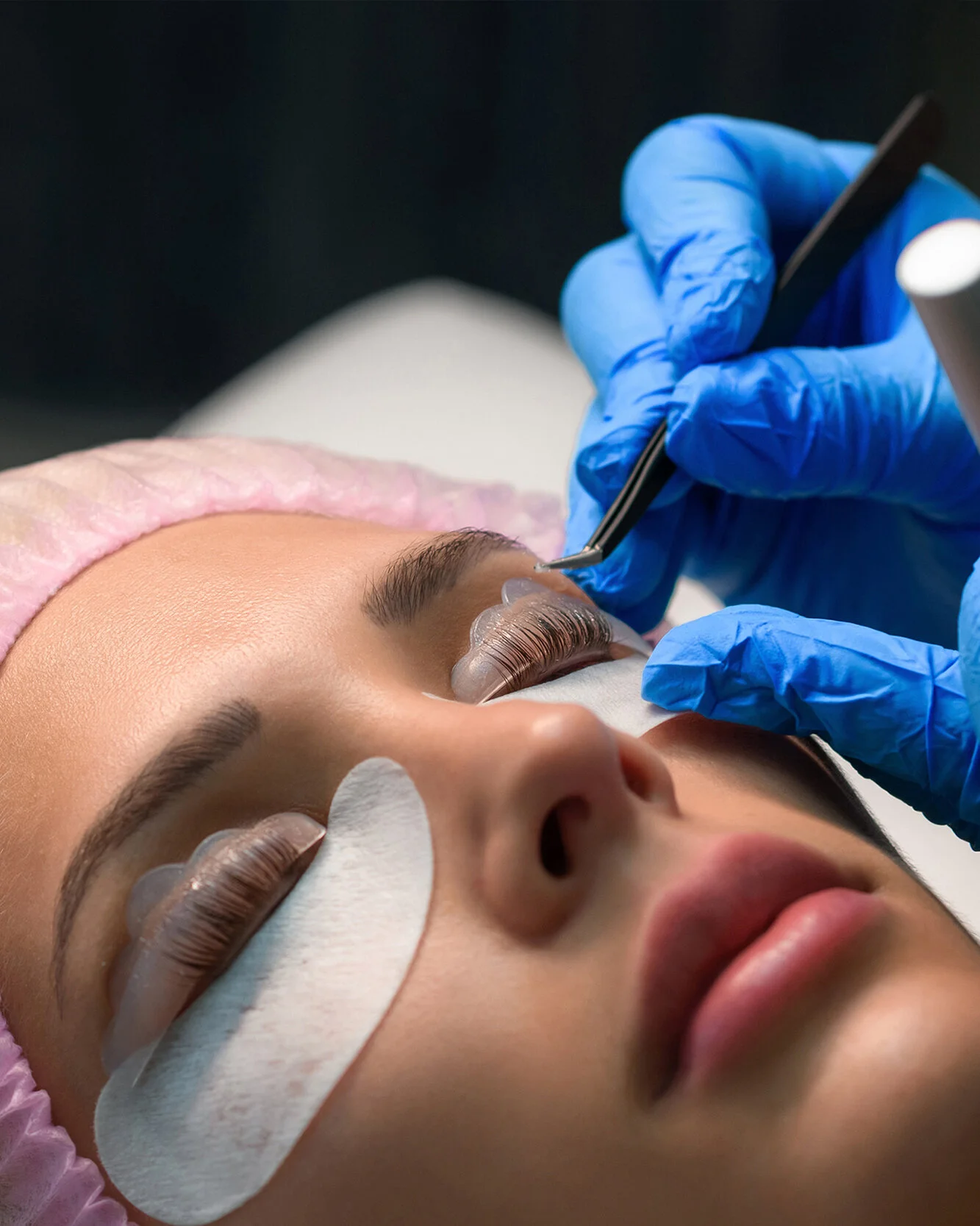 Lash extensions at VISO Clinic